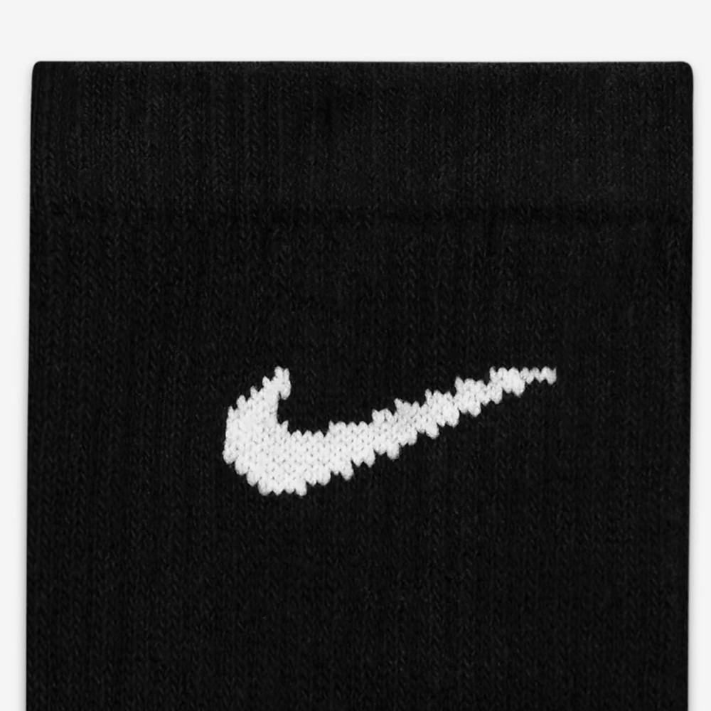 NIKE 
Training Crew Socks (3 Pairs)
Nike Everyday Cushioned - Picture 11 of 12
